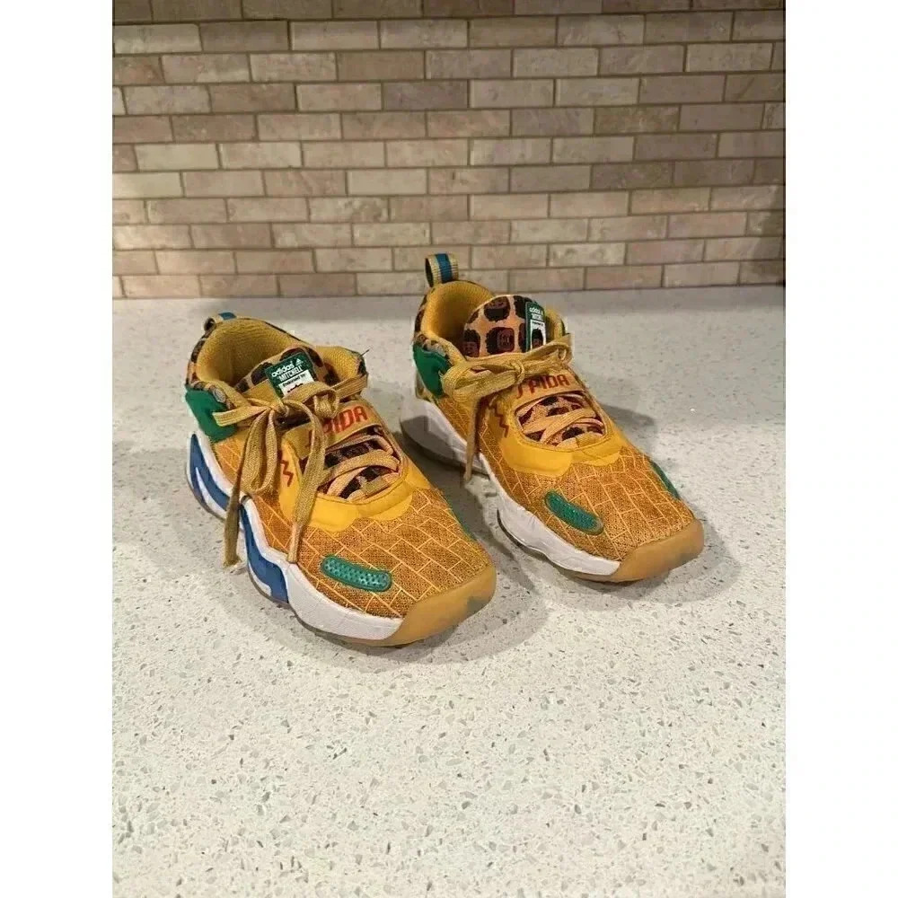 Adidas D.o.n donovan Mitchell lego shoes sz kids 3.5 b25